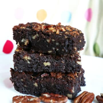 brownies pecan nuts