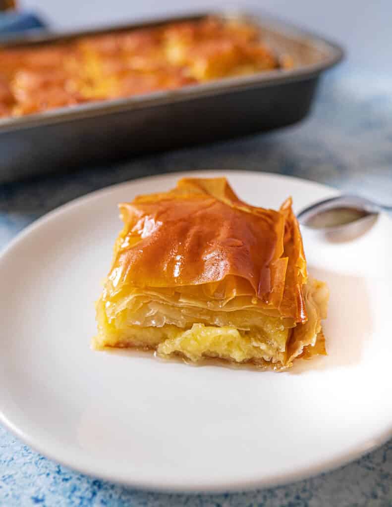 Galaktoboureko (Greek Custard Pie)