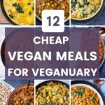 Cheap vegan meals for Veganuary