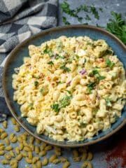 Deviled Egg Pasta Salad – Skinny Spatula