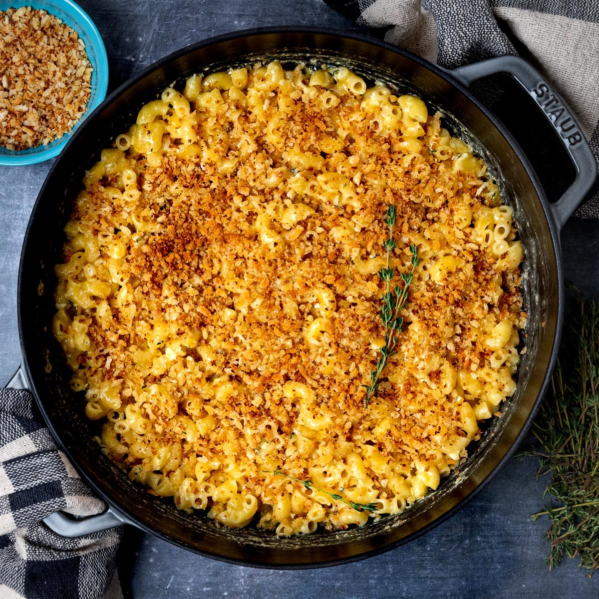 This Staub Cast-Iron Roasting Dish is on Sale and Made for Mac & Cheese