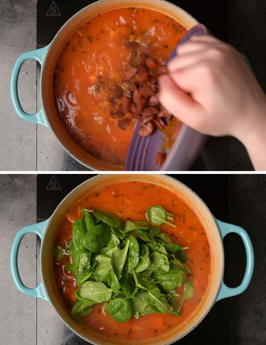 spanish soup cooking steps