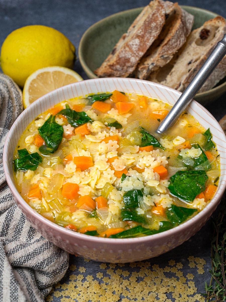 Vegetable Stelline Soup – Skinny Spatula