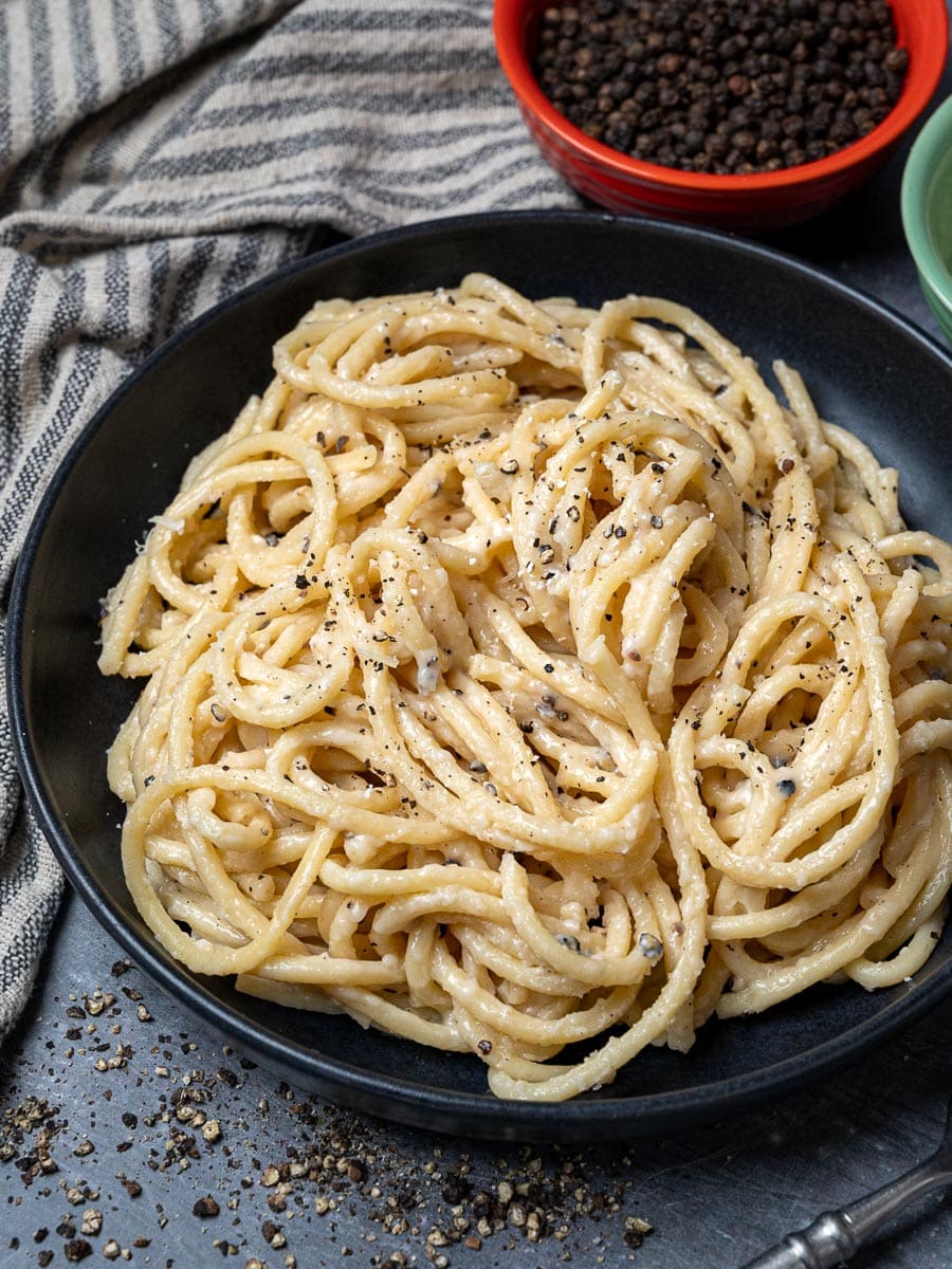 Italian pasta with pepper