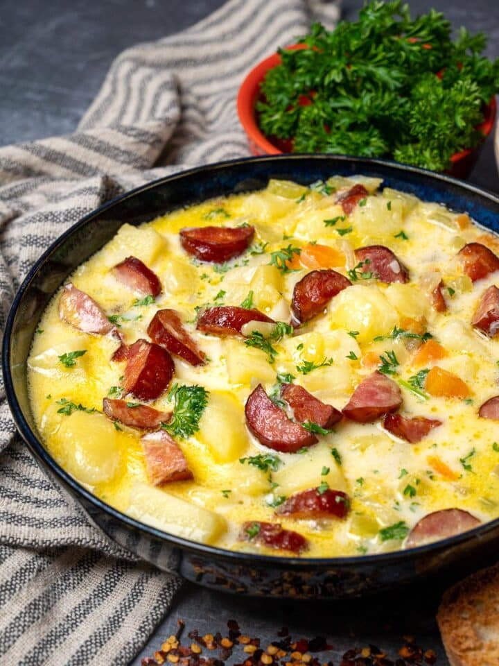 Kielbasa Potato Soup – Skinny Spatula