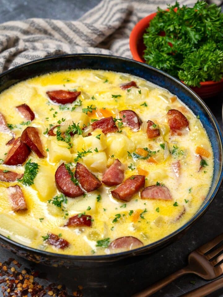 Kielbasa Potato Soup – Skinny Spatula