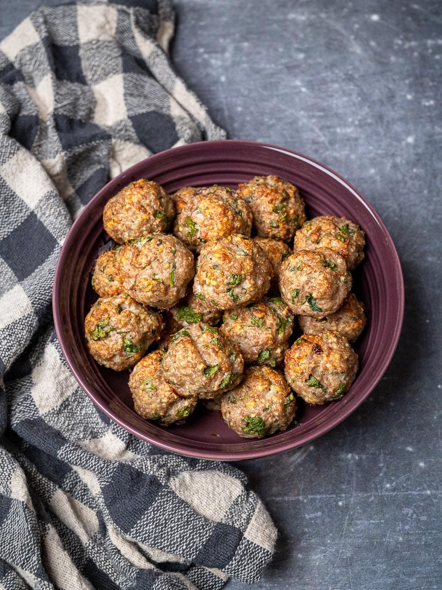 Italian dish with pork and parsley