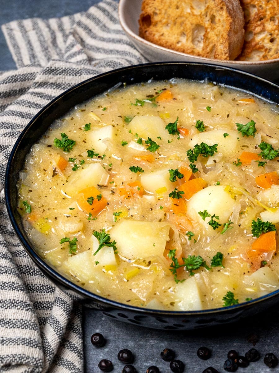 Polish Sauerkraut Soup (Kapusniak) – Skinny Spatula