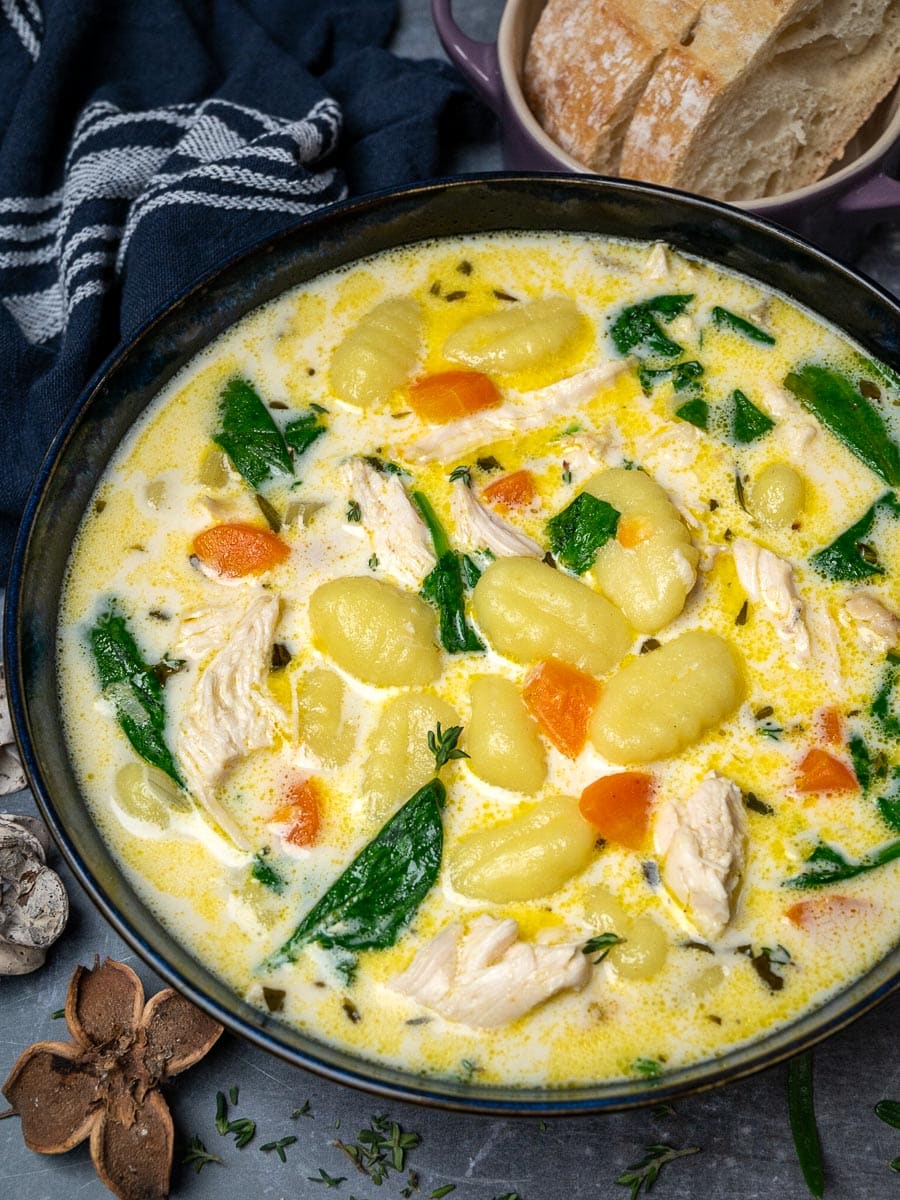 Instant Pot Chicken Gnocchi Soup