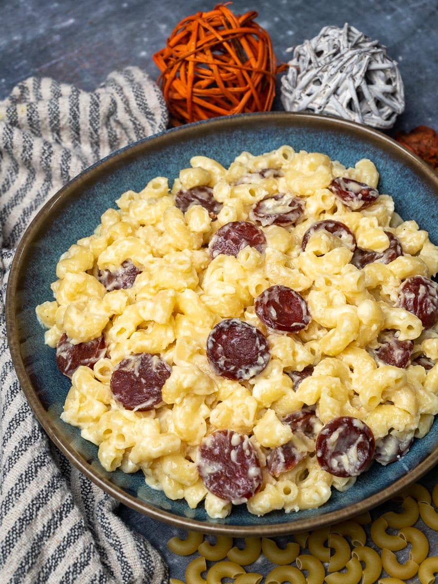 American dish with sausage