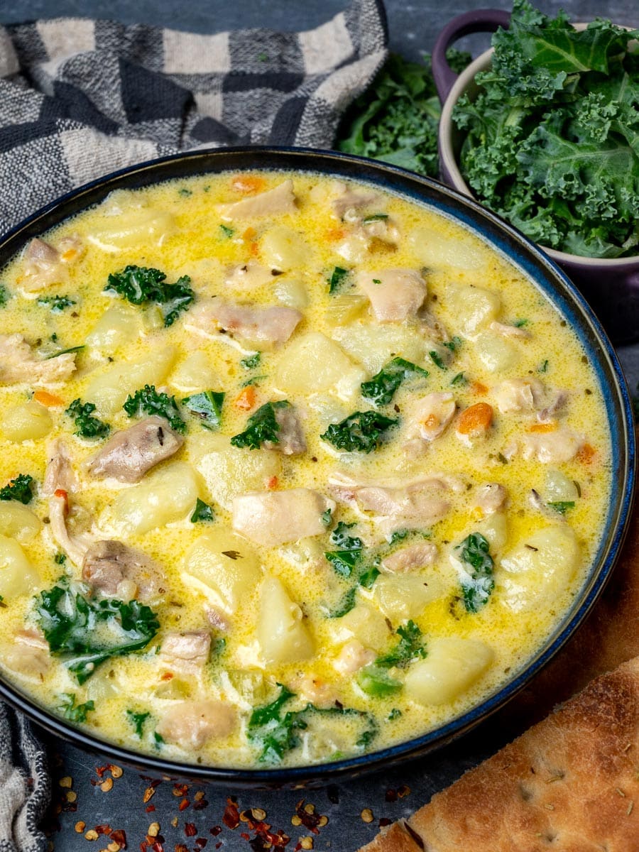 Creamy Leftover Turkey Stew - Our Salty Kitchen