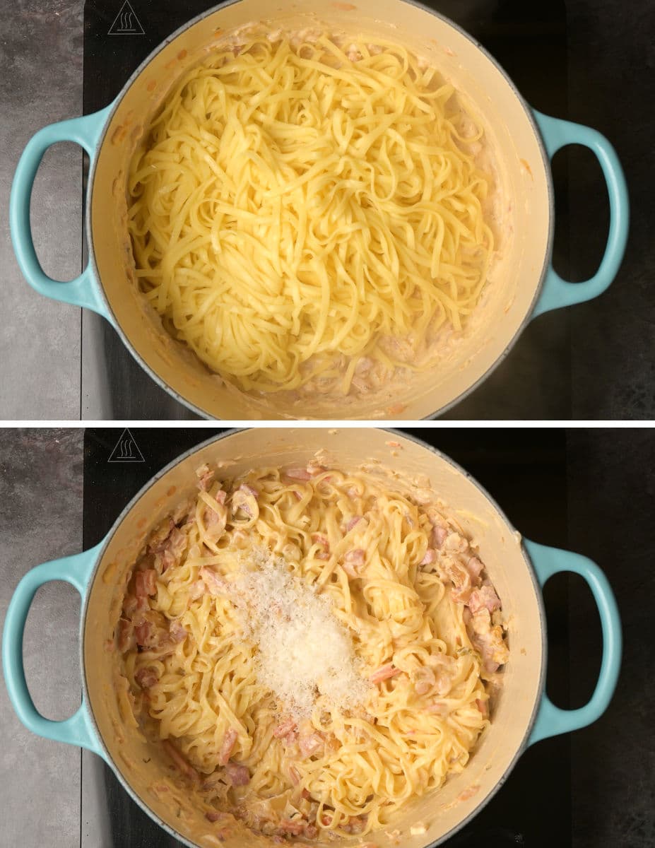 Pasta with fermented cabbage cooking instructions