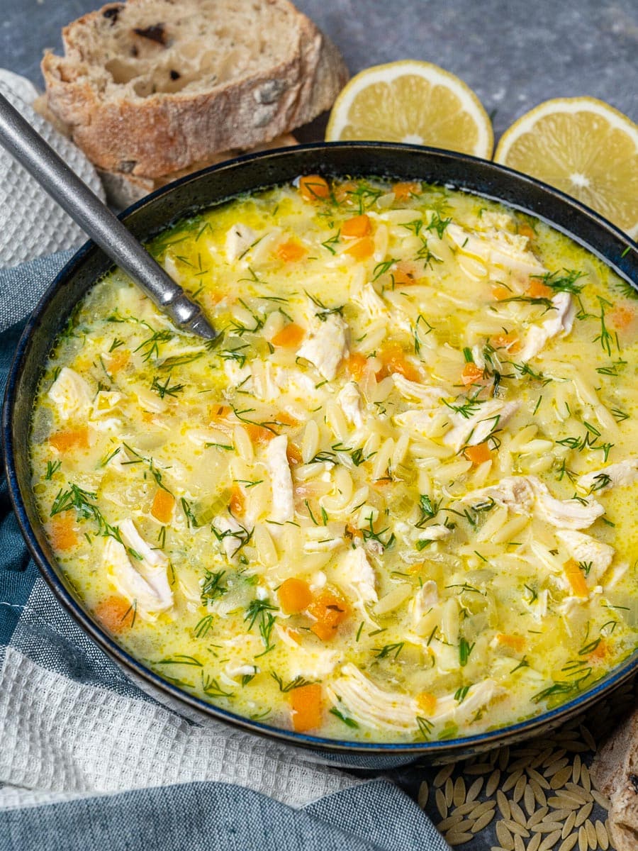 Chicken Artichoke & Lemon Soup, 24 oz at Whole Foods Market