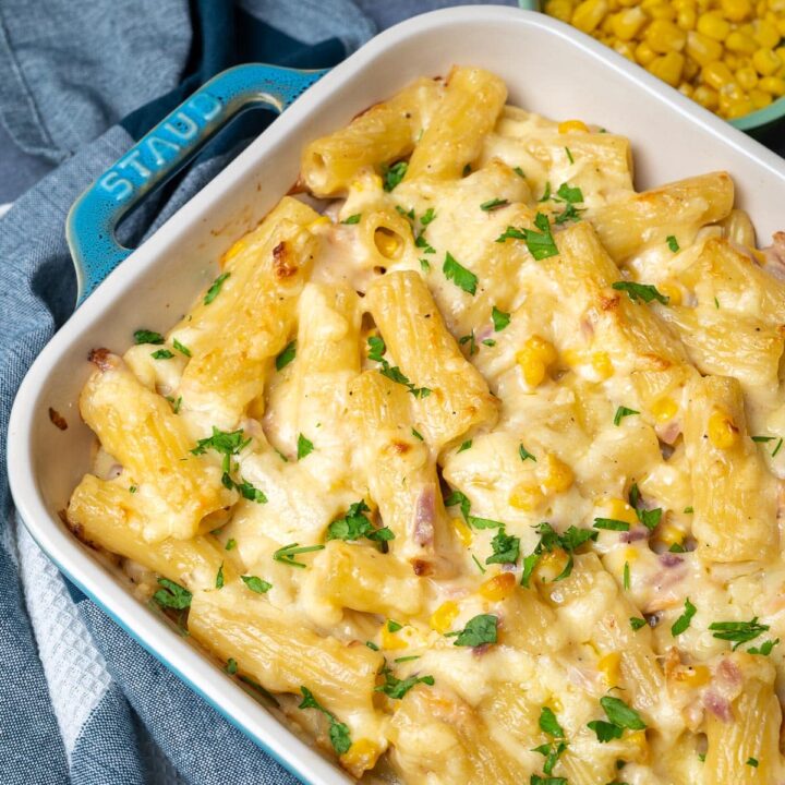 Creamy Tuna Pasta Bake – Skinny Spatula