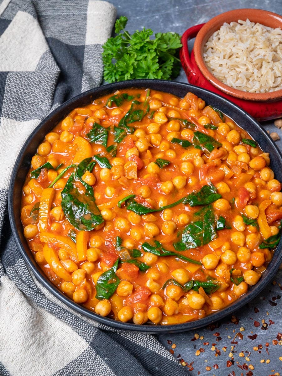 chickpea stew with rice