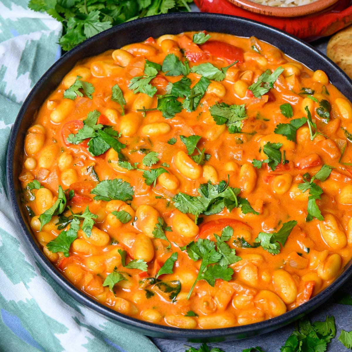 White Bean Curry Recipe - Skinny Spatula