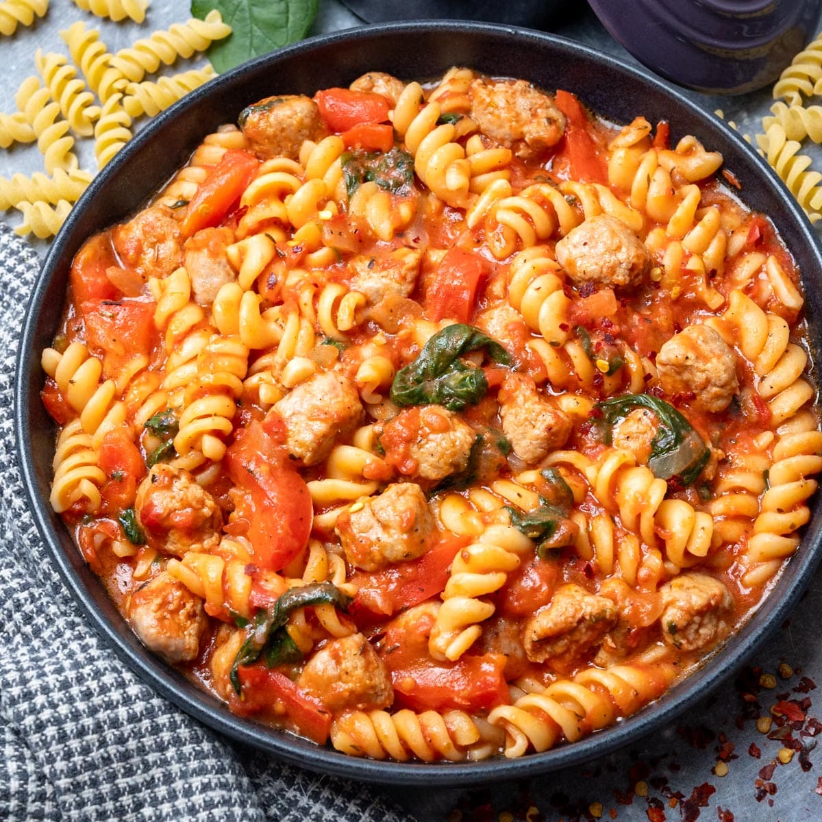 Instant pot discount sausage pasta recipes