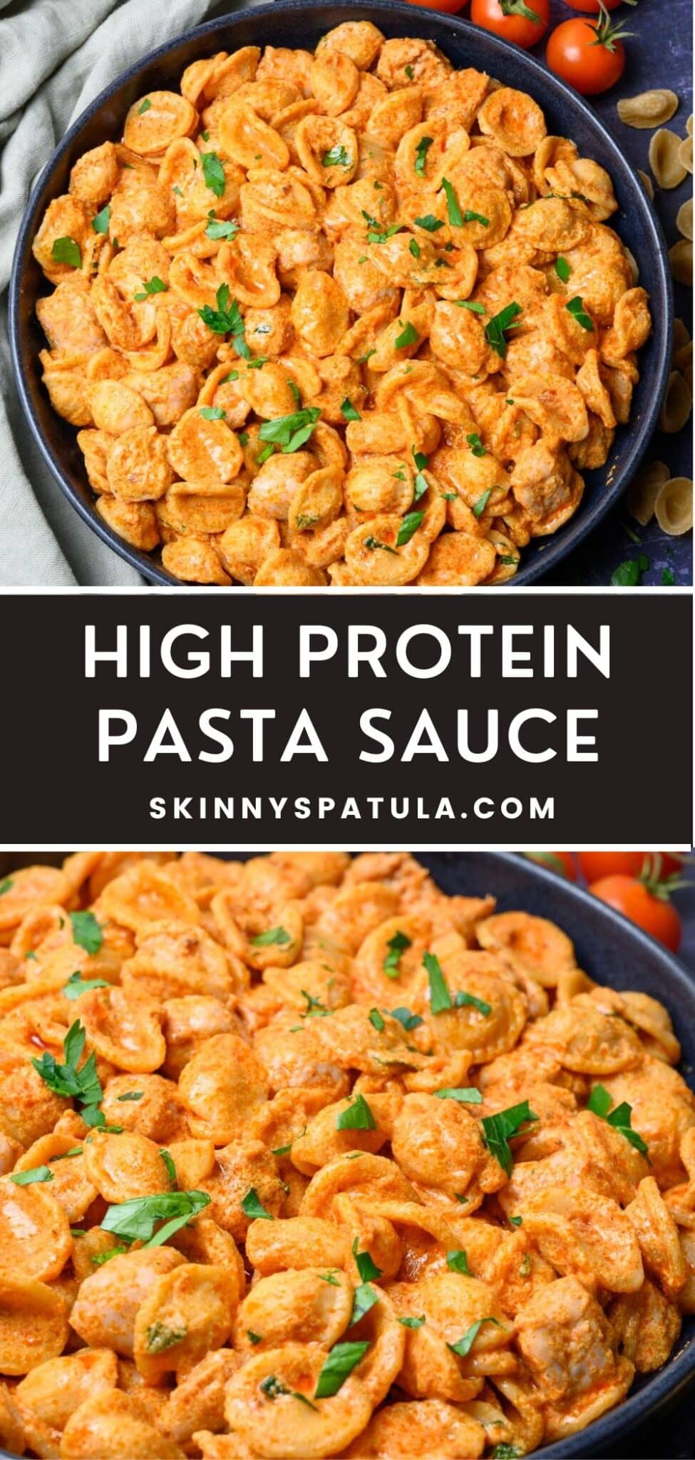 High Protein Cottage Cheese Pasta Sauce – Skinny Spatula