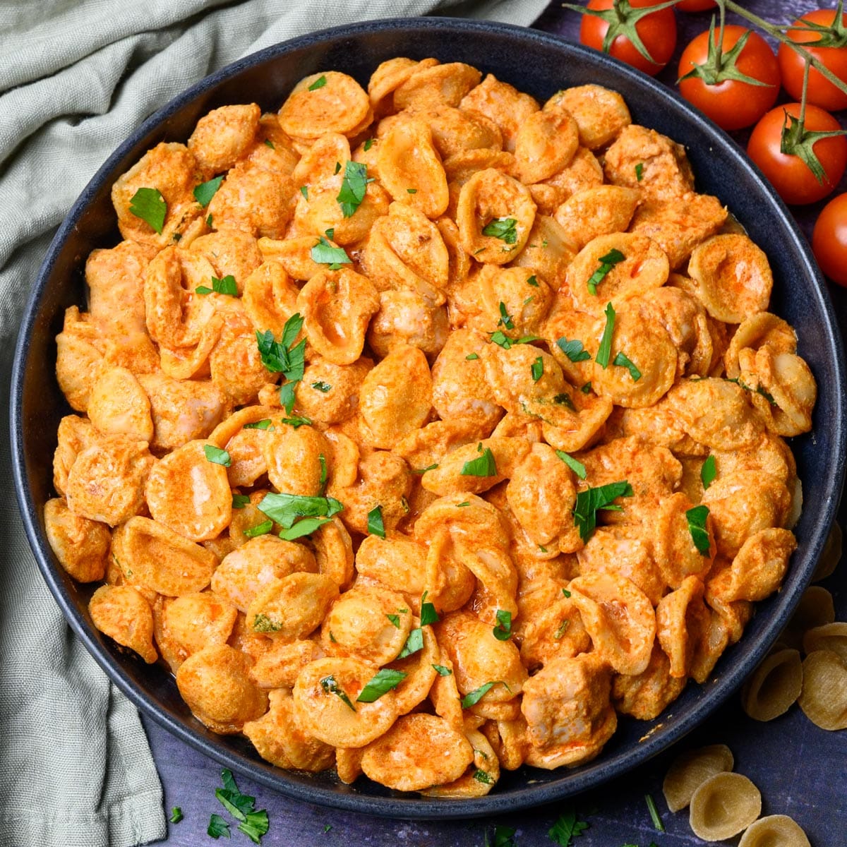 High Protein Cottage Cheese Pasta 