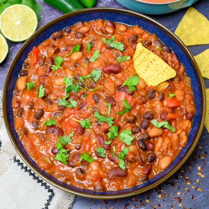 American dish with cilantro on top