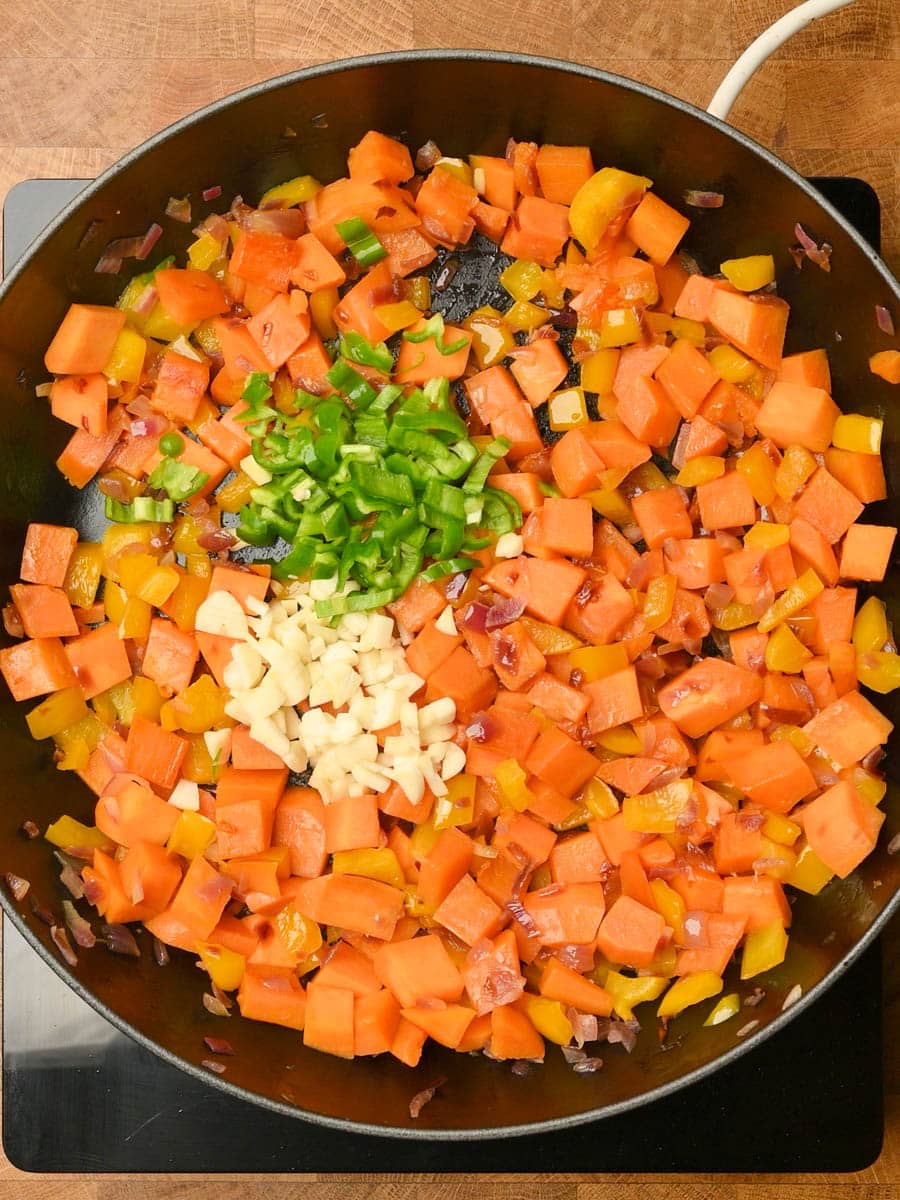 black bean casserole making instructions