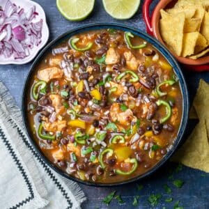 a bowl of soup