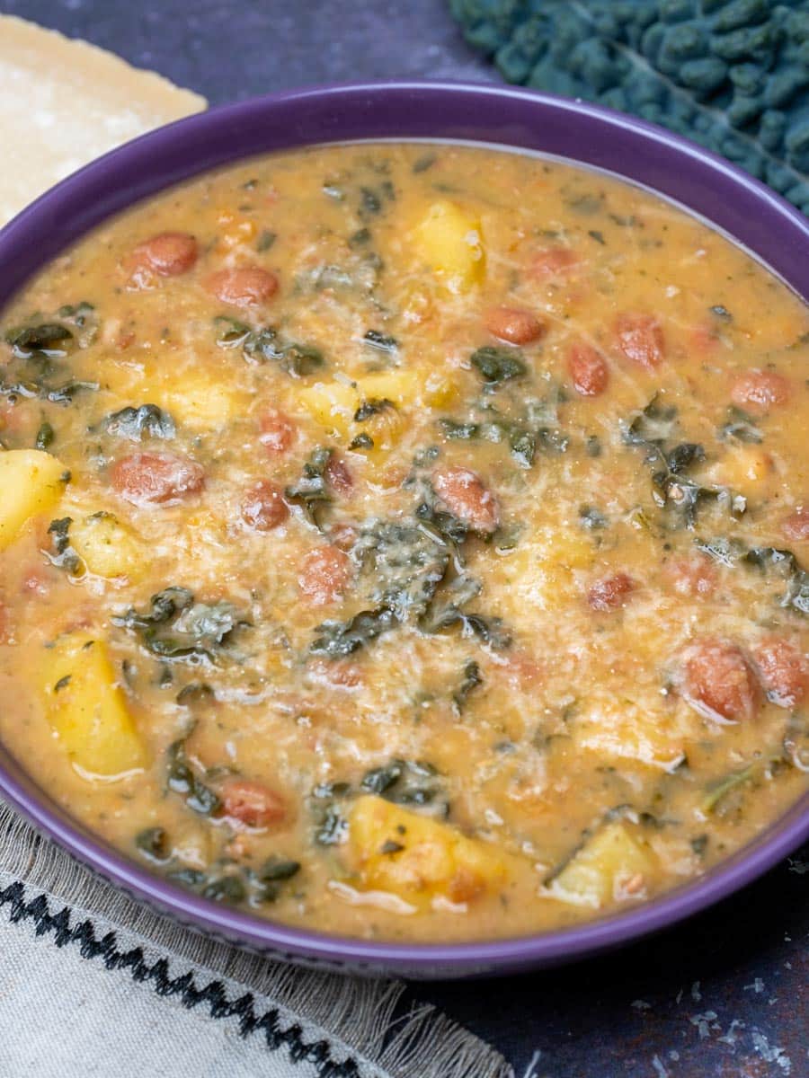 Italian dish with parmesan