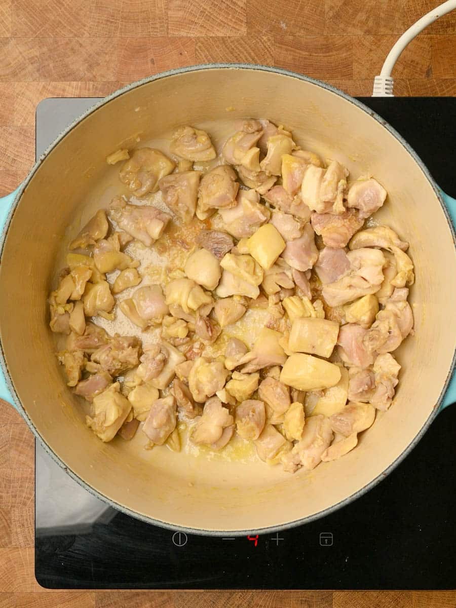 chicken split pea soup making instructions