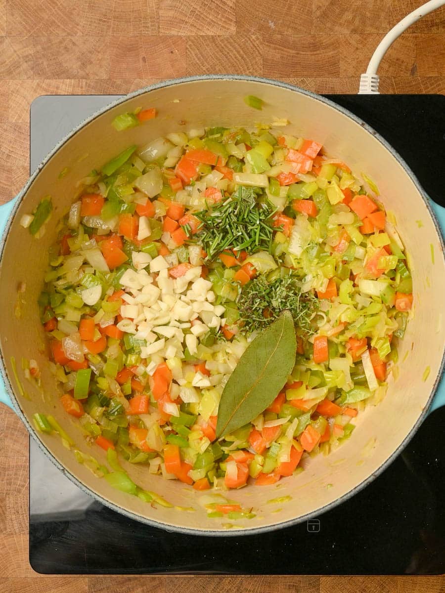 American dish making steps