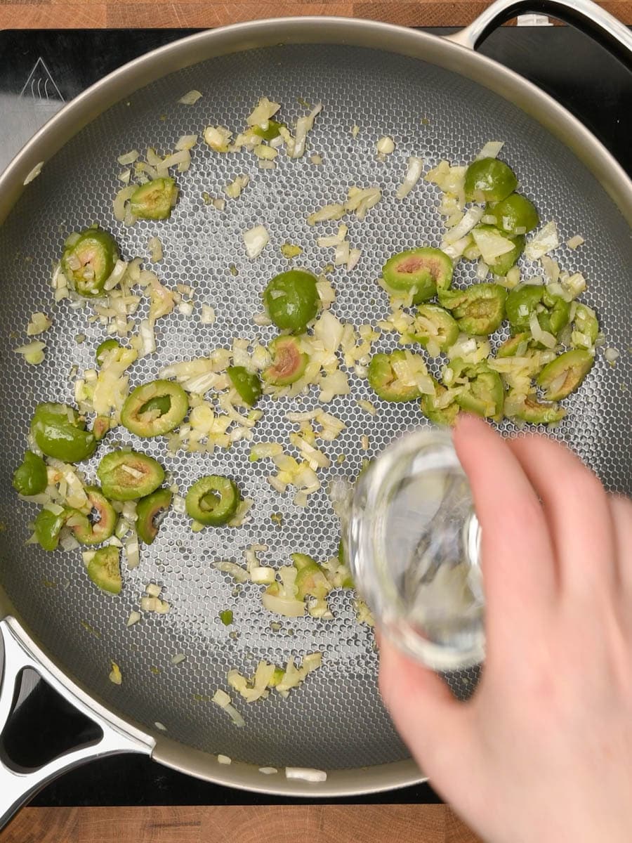 Dirty Martini Pasta making instructions