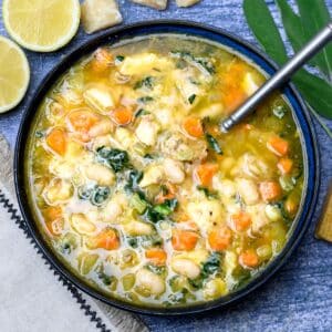 a bowl of soup