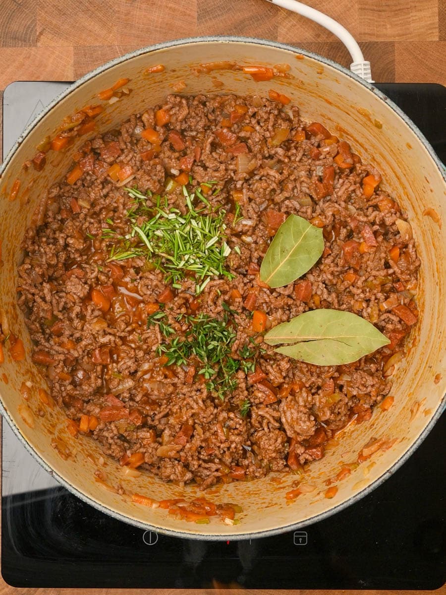 pasta dish cooking steps
