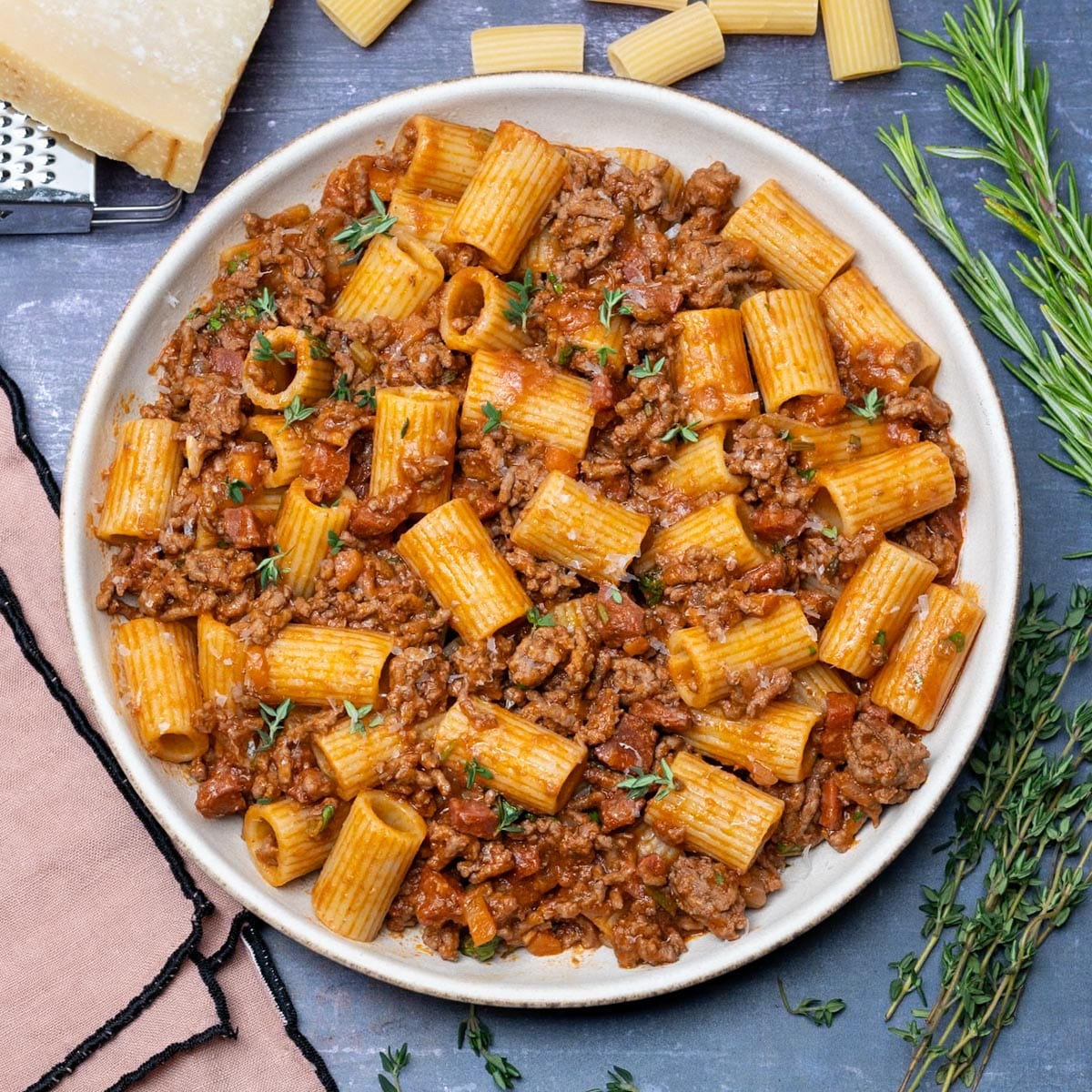 Easy Chorizo Bolognese