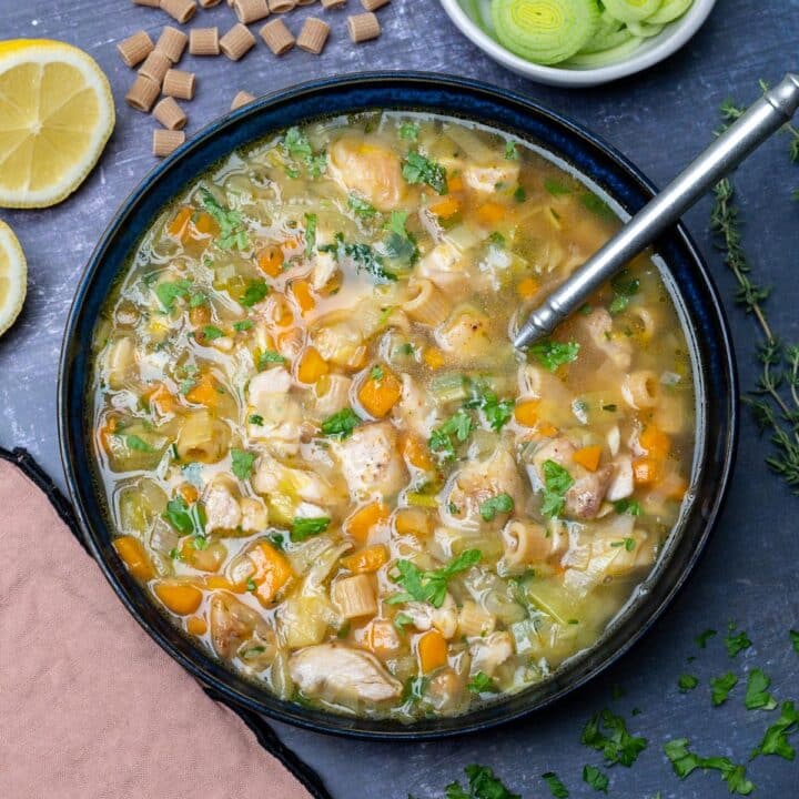 a bowl of soup