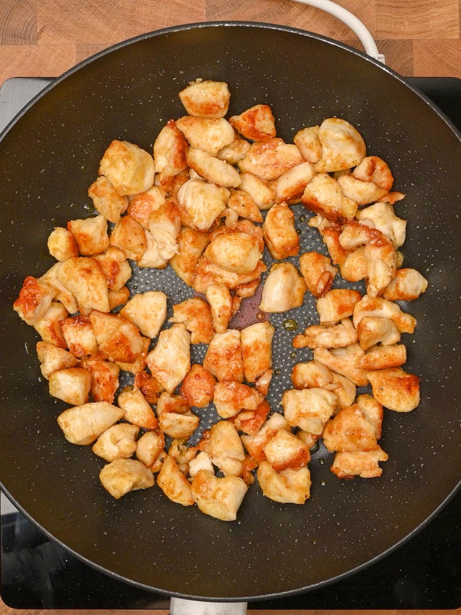 crispy sweet chilli chicken making instructions