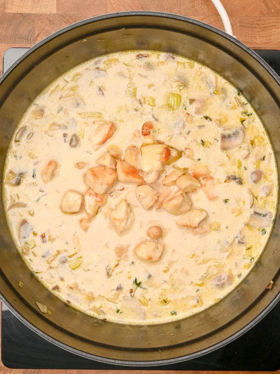 American dish cooking step by step