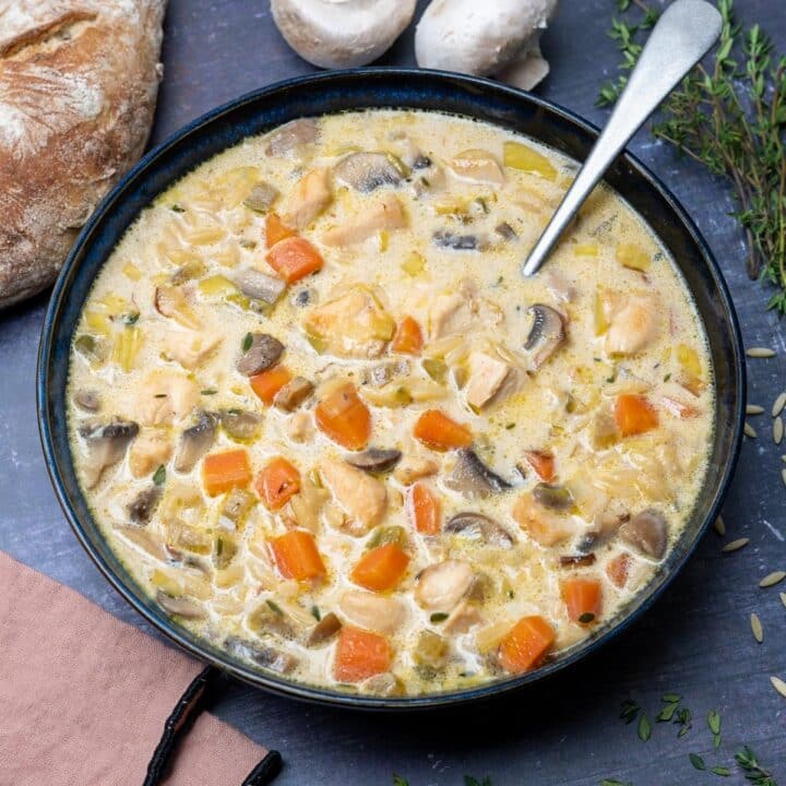 a bowl of soup