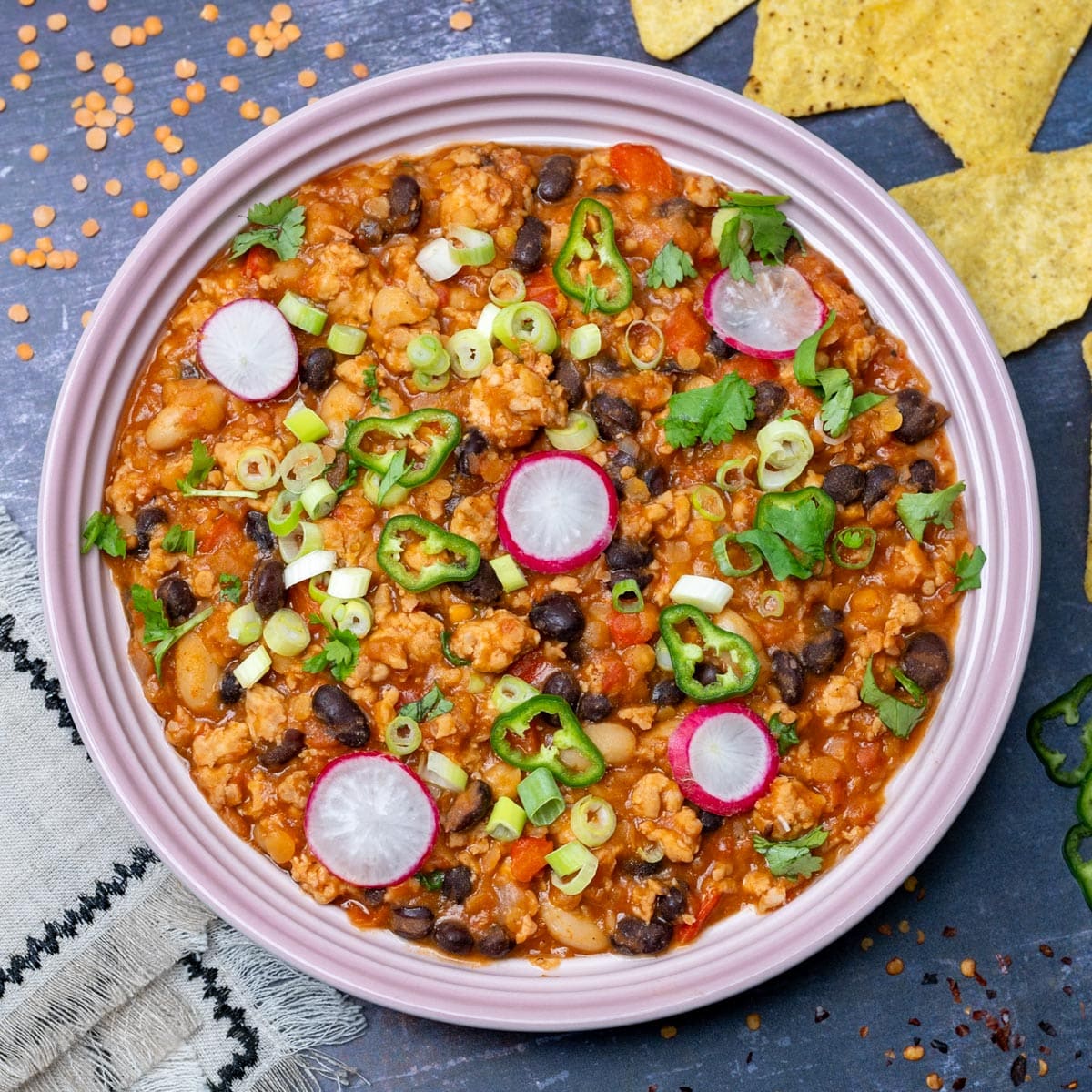 Ground Chicken Chili